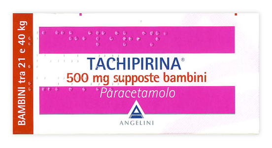 TACHIPIRINA*BB 10SUPP 500MG - Luckyfarma.it