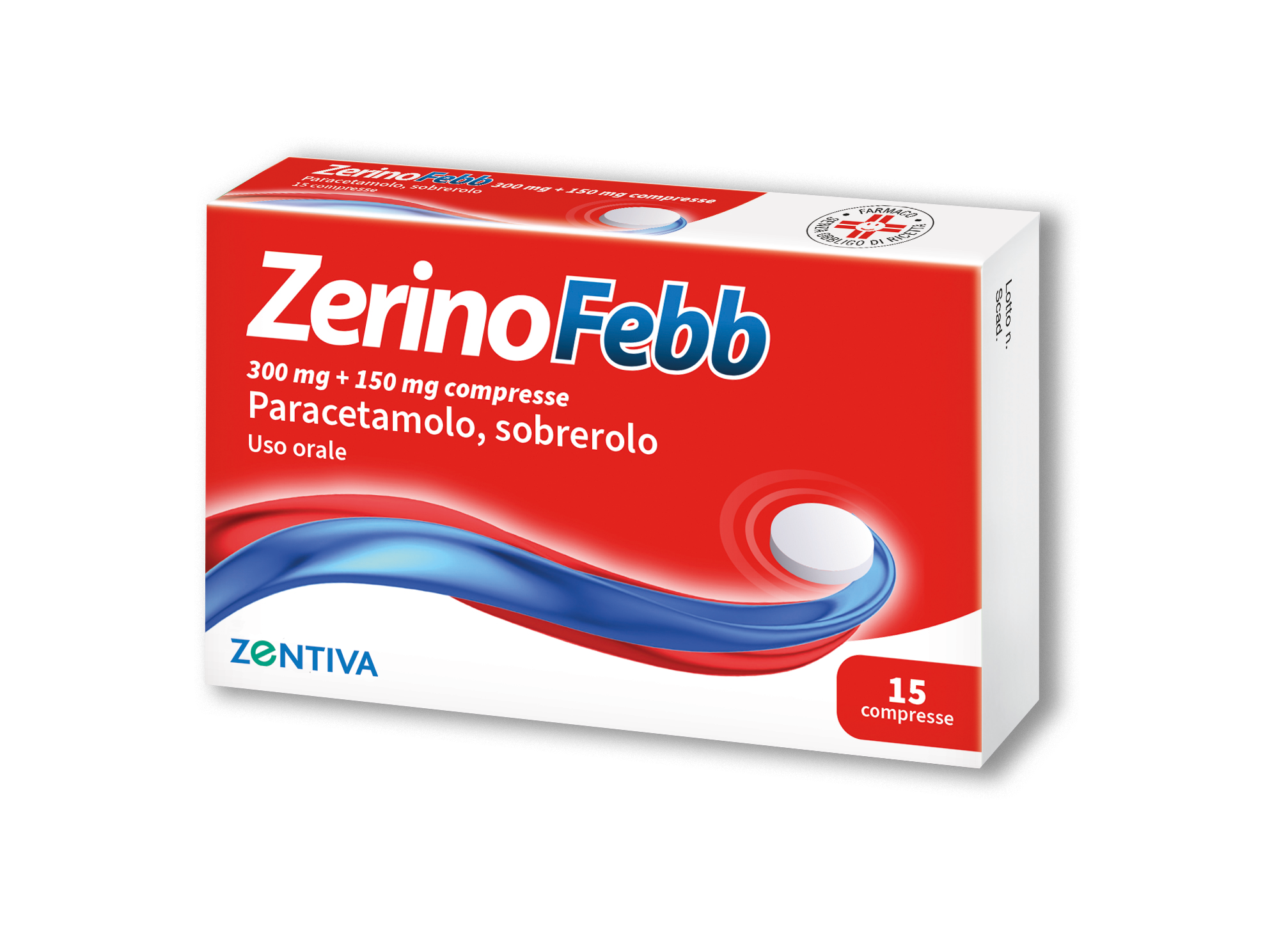 ZERINOFEBB*AD 15CPR 300+150MG - Luckyfarma.it