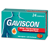 GAVISCON*24CPR FRAG250+133,5MG - Luckyfarma.it