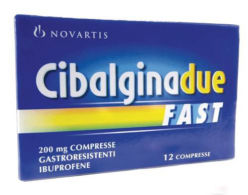 CIBALGINA DUE FAST*12CPR 200MG - Luckyfarma.it