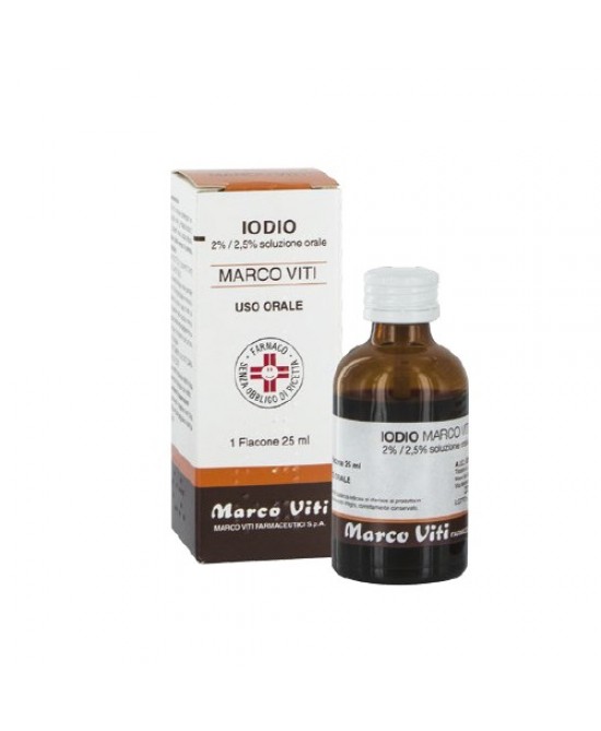 IODIO OS SOLUZ MV*25ML - Luckyfarma.it