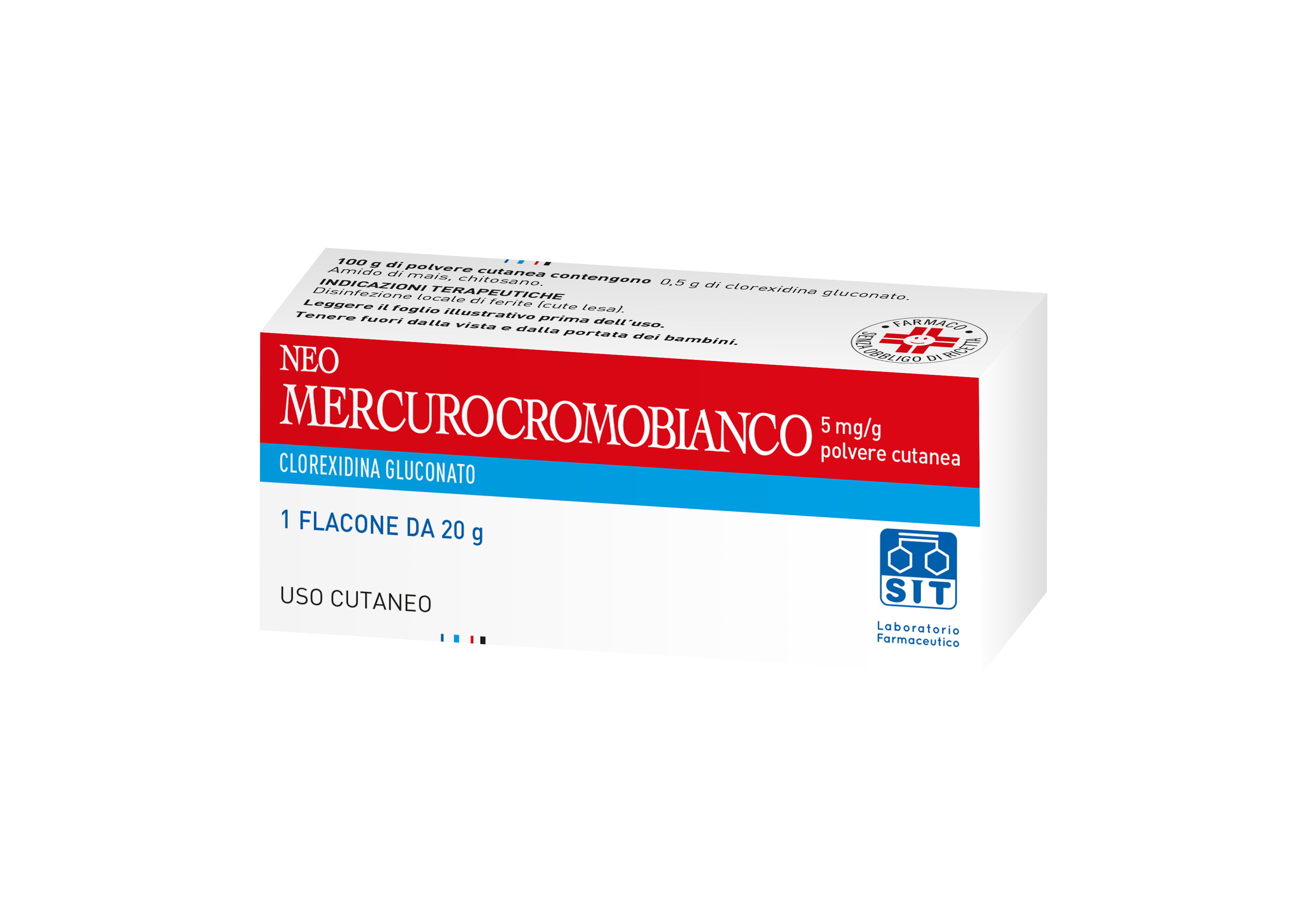 NEOMERCUROCROMO BIANCO*POLV20G - Luckyfarma.it