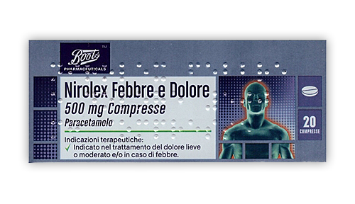 NIROLEX FEBBRE DOL*20CPR 500MG - Luckyfarma.it