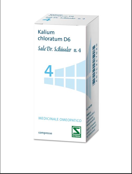 SALE DR SCHUSSLER N.4 KACH*200 - Luckyfarma.it