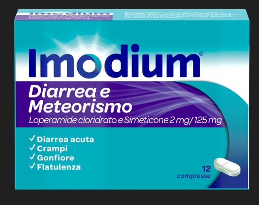 IMODIUM DIARREA E METEOR*12CPR - Luckyfarma.it