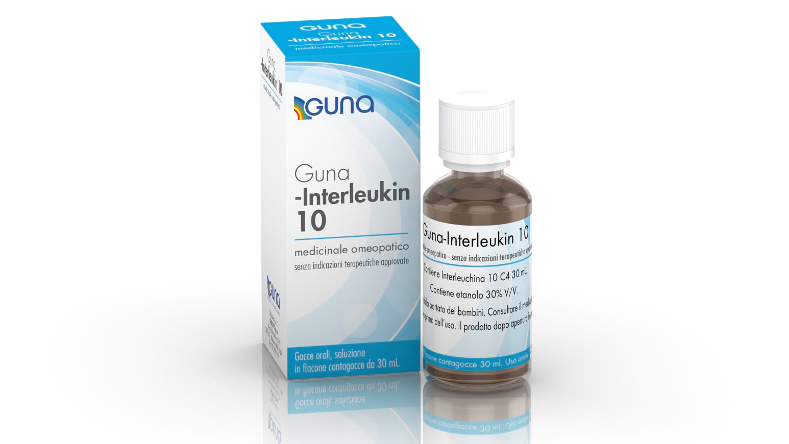 GUNA INTERLEUKIN 10*C4 GTT30ML - Luckyfarma.it