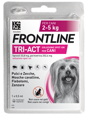 FRONTLINE TRI-ACT*1PIP 2-5KG - Luckyfarma.it