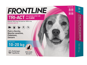FRONTLINE TRI-ACT*6PIP 10-20KG - Luckyfarma.it