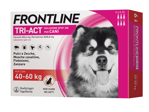 FRONTLINE TRI-ACT*6PIP 40-60KG - Luckyfarma.it
