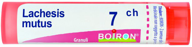 LACHESIS MUTUS 7 CH GRANULI - Luckyfarma.it