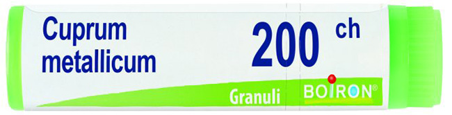 CUPRUM METALLICUM 200 CH GLOBULI - Luckyfarma.it