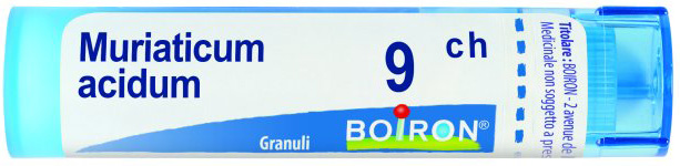 MURIATICUM ACIDUM 9 CH GRANULI - Luckyfarma.it