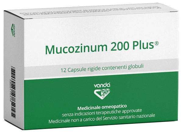 VANDA MUCOZINUM 200 PLUS 12 CAPSULE - Luckyfarma.it