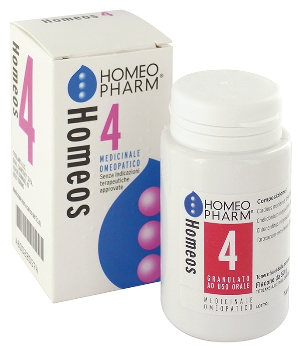 HOMEOS 4 GRANULI 50 G - Luckyfarma.it