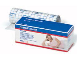 FASCIA AUTOADESIVA IPOALLERGENICA FISSAGGIO CATETERI FIXOMULL STRETCH SUPPORTO IN POLIESTERE NON TESSUTO BIANCO MASSA IN POLICARBONATO SENZA RESINE E GOMME NATURALI 15X1000CM - Luckyfarma.it