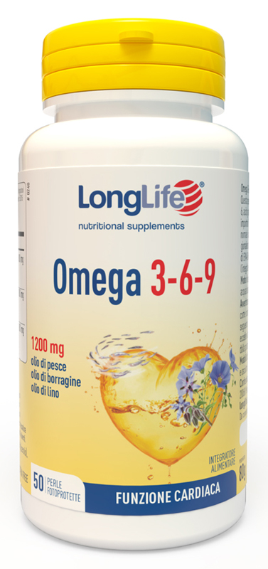 LONGLIFE OMEGA 3 6 9 50 PERLE - Luckyfarma.it
