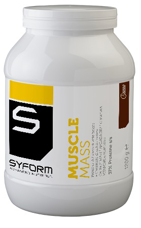 MUSCLE MASS CACAO 1200 G - Luckyfarma.it