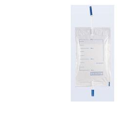 SACCA DA GAMBA PER RACCOLTA URINA TUBO DI COLLEGAMENTO 10CM 750ML - Luckyfarma.it