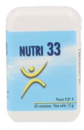 NUTRI 33 60 COMPRESSE - Luckyfarma.it