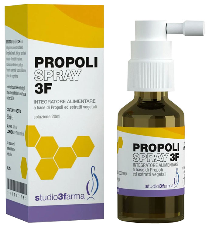 PROPOLI 3 SPRAY 20 ML - Luckyfarma.it