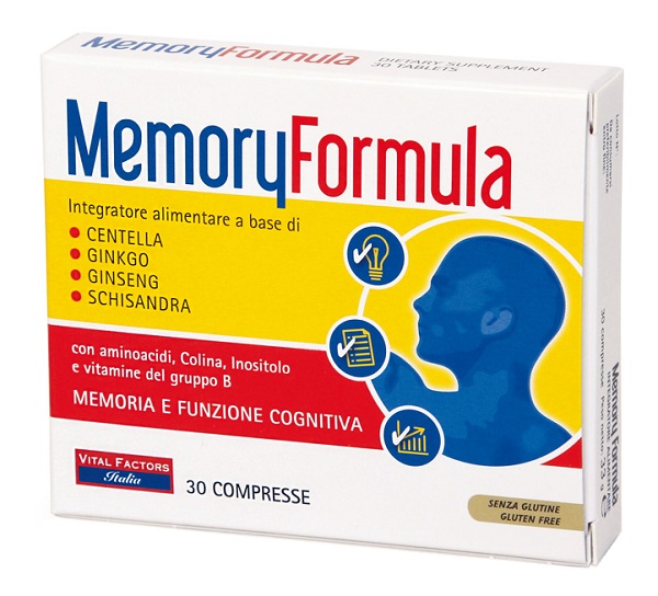 MEMORY FORMULA 30 COMPRESSE - Luckyfarma.it