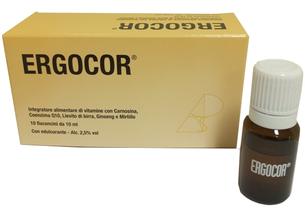 ERGOCOR 10 FLACONCINI 121 G - Luckyfarma.it