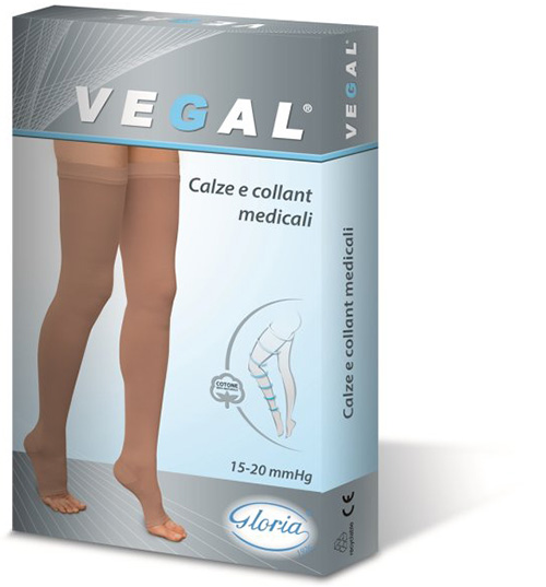 VEGAL CALZA C/COSC BEIGE M 1 PAIO - Luckyfarma.it