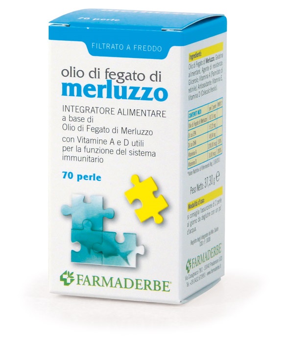 OLIO FEGATO DI MERLUZZO 200 PERLE - Luckyfarma.it
