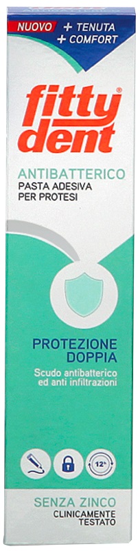 FITTYDENT ANTIBATTERICO PASTA ADESIVA DENTIERA NUOVA FORMULA40 G - Luckyfarma.it