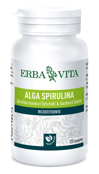 ALGA SPIRULINA 125 TAVOLETTE 400 MG - Luckyfarma.it