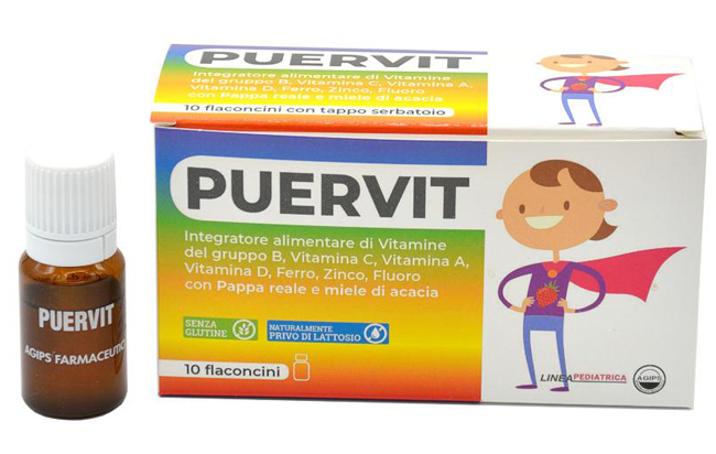 PUERVIT 10 FLACONCINI 10 ML - Luckyfarma.it