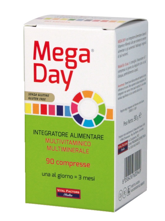 MEGA DAY 90 COMPRESSE - Luckyfarma.it