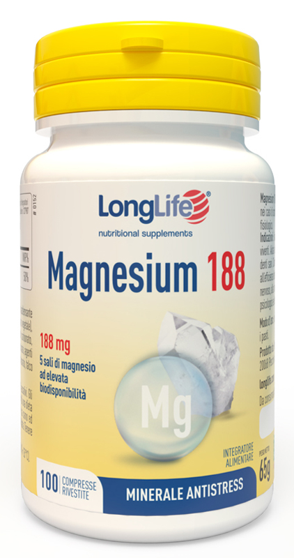 LONGLIFE MAGNESIUM 188 100 COMPRESSE - Luckyfarma.it