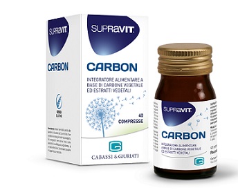 SUPRAVIT CARBON 40 TAVOLETTE - Luckyfarma.it