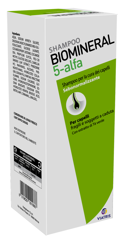BIOMINERAL 5 ALFA SHAMPOO 200 ML - Luckyfarma.it
