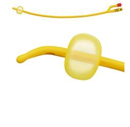 CATETERE FOLEY A MEDIA PERMANENZA  RUSCH GOLD PLUS A 2 VIE IN SILKOLATEX LATTICE-SILICONE PER ADULTO CH20 LUNGHEZZA 40 CM PUNTA TIEMANN A 1 FORI PALLONCINO 5-15 ML 1 PEZZO - Luckyfarma.it