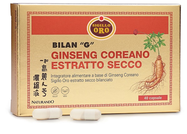 GINSENG BILAN-G 40 CAPSULE - Luckyfarma.it