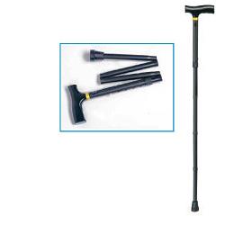 BASTONE IN ALLUMINIO PIEGHEVOLE - Luckyfarma.it