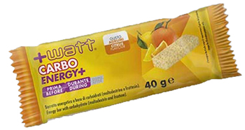 CARBO+ BARRETTA ENERGETICA AGRUMI 40 G - Luckyfarma.it