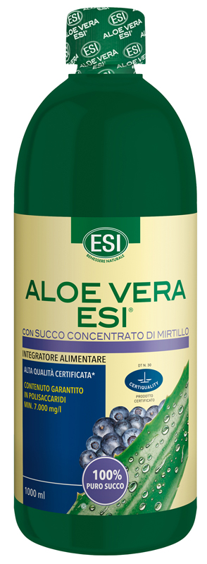 ESI ALOE VERA SUCCO MIRTILLO 1000 ML - Luckyfarma.it