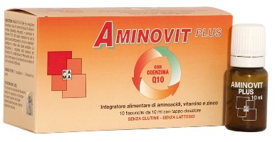 AMINOVIT PLUS COENZIMA Q10 10 FLACONCINI 10 ML - Luckyfarma.it