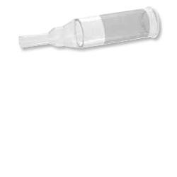 CATETERE ESTERNO SILKOKONDOM IN PURO SILICONE TRASPARENTE AUTOADESIVO CON SISTEMA DI RACCORDO LUNGHEZZA 32MM 30 PEZZI - Luckyfarma.it