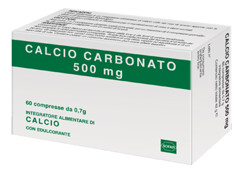 CALCIO CARBONATO 60 COMPRESSE - Luckyfarma.it