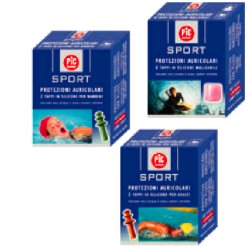 TAPPO AURICOLARE IN SILICONE PIC SPORT 6 PEZZI - Luckyfarma.it