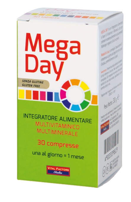 MEGA DAY 30 COMPRESSE - Luckyfarma.it