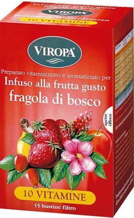 VIROPA 10 VIT FRAGOLA DEL BOSCO 15 BUSTINE - Luckyfarma.it