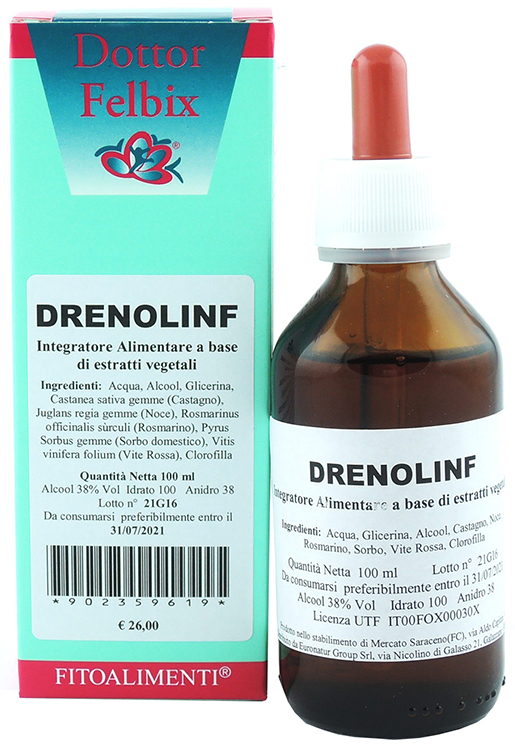 DRENOLINF GOCCE 100 ML - Luckyfarma.it