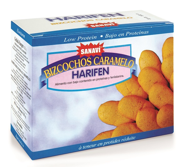 HARIFEN BISCOTTI CARAMELLO 125 G - Luckyfarma.it