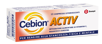 CEBION ACTIV 12 COMPRESSE EFFERVESCENTI - Luckyfarma.it