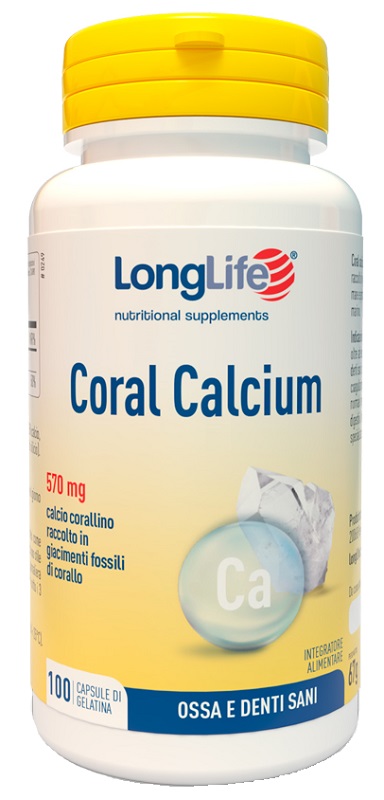 LONGLIFE CORAL CALCIUM 100 CAPSULE - Luckyfarma.it